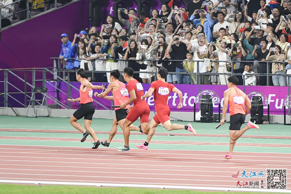 闪耀的铜色荣耀，中国队女子4X100米混合接力勇夺铜牌