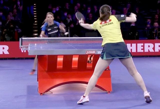 孙颖莎以3-0横扫早田希娜，强势晋级女单8强