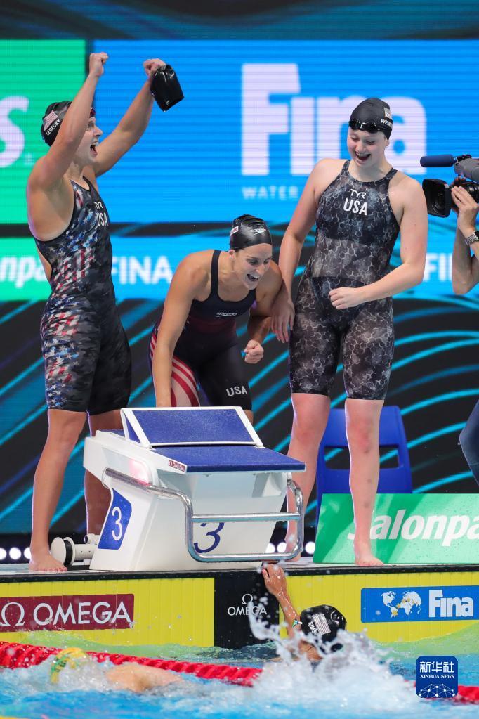 男子4X200自接力，中国队刷新亚洲纪录，书写泳池新篇章