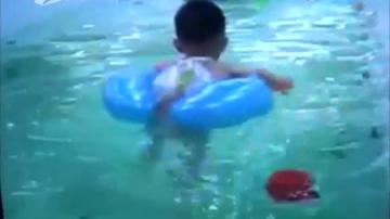 湖南大哥英勇救人，2岁孩童泳池溺水记