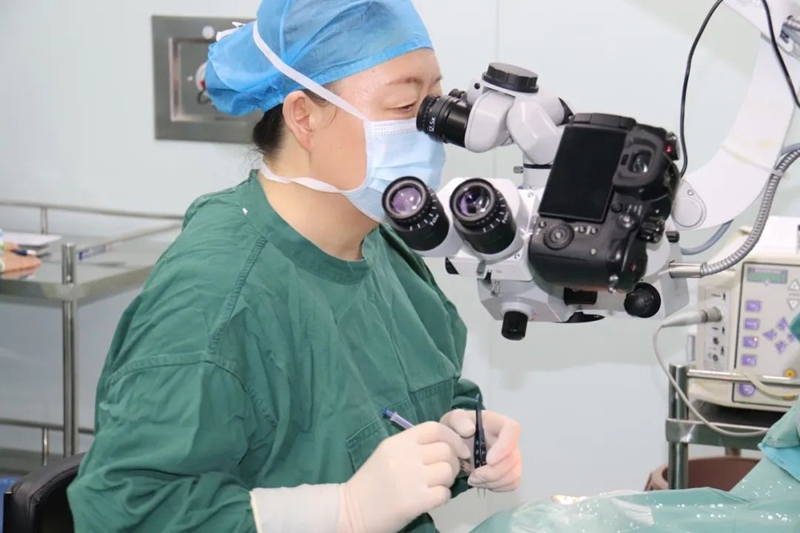 男子打板栗不慎，左眼扎入19根刺险失明