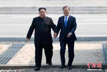 韩议长北京之行，与金正恩的握手时刻