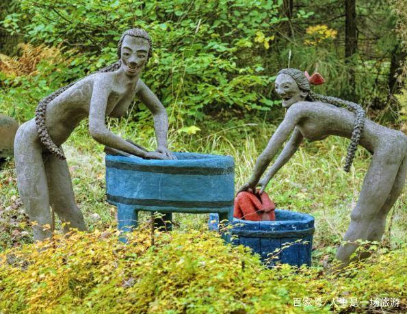 景区雕塑被指恐怖，园方迅速响应，已部分拆除