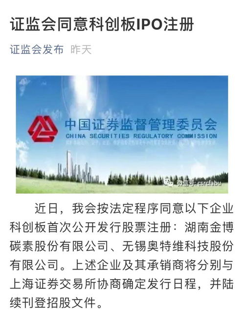 中国版英伟达科创板IPO注册获批，科技创新与资本市场的双赢