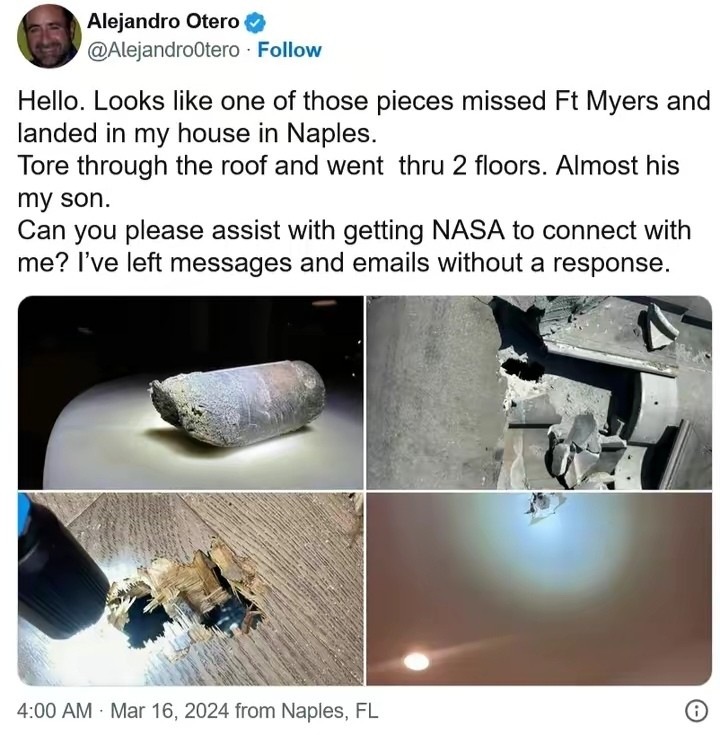 美坠毁航天器关键部件现金属疲劳，材料失效背后的隐忧与警示